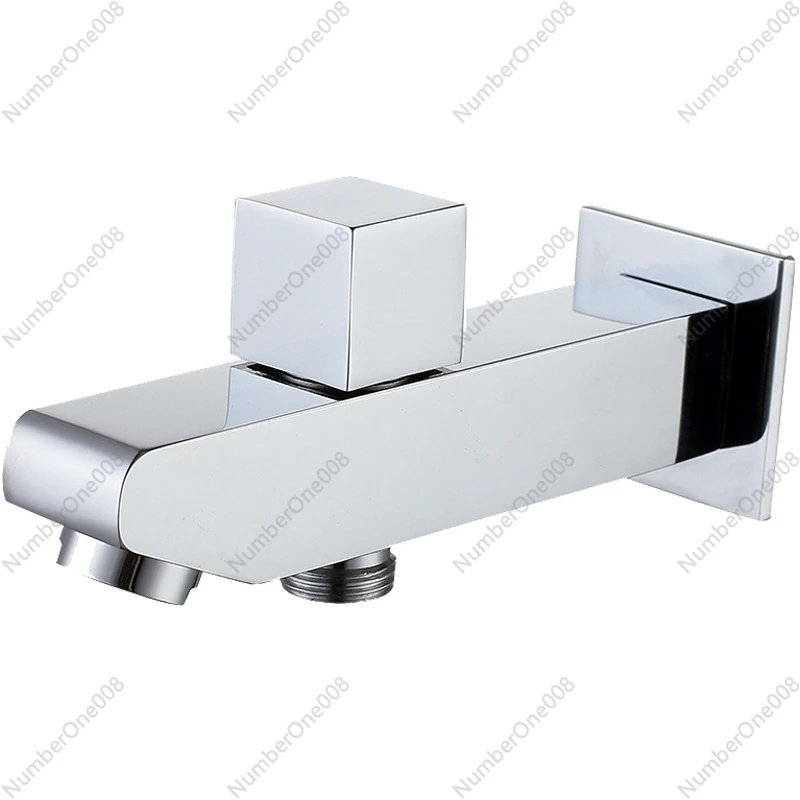 HOT Brass Faucet Spout Filler Chrome Bathtub Shower Mixer Tub Spout With Diverter