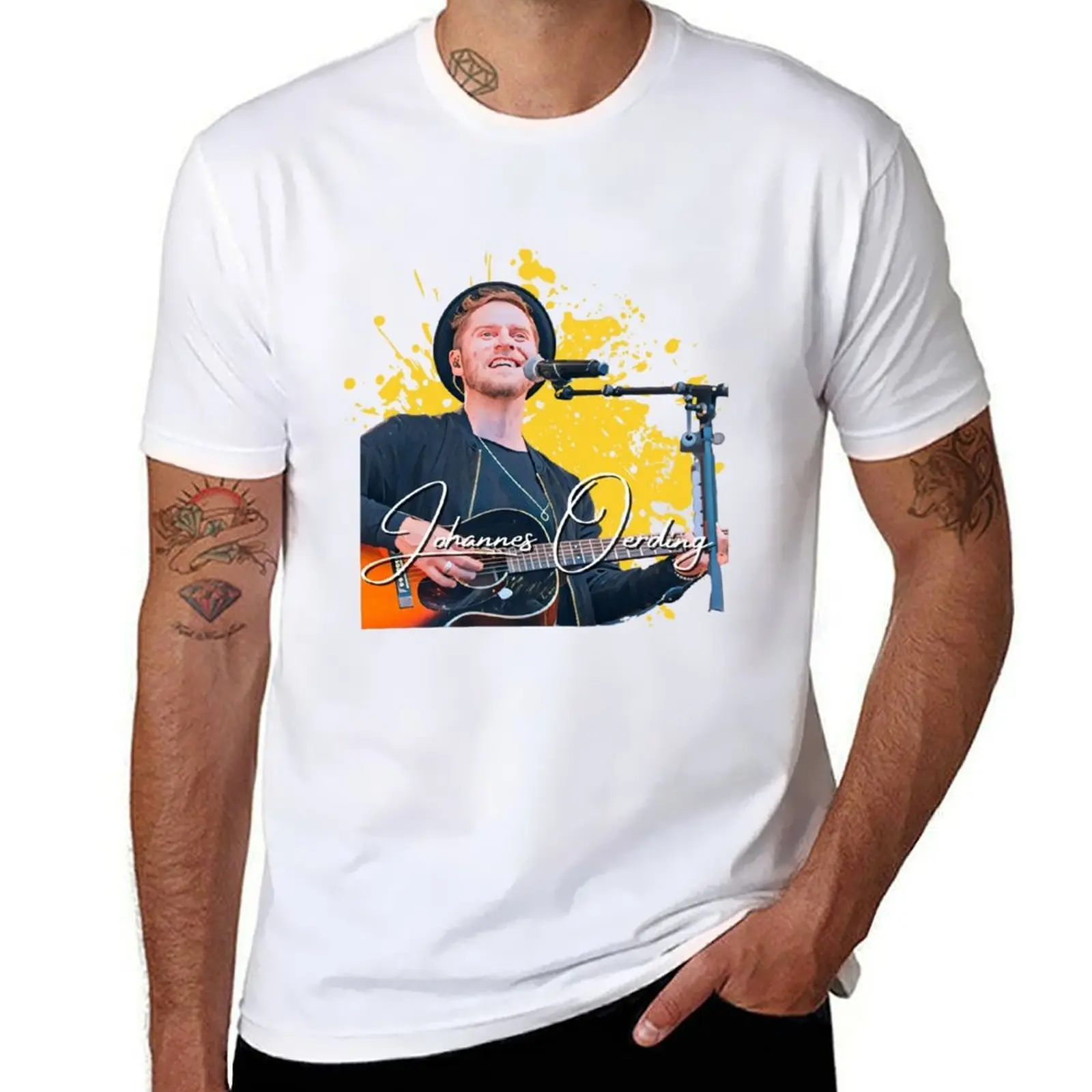 

Johannes Oerding T-Shirt and Sticker T-Shirt cotton t shirt man t shirts for man graphic tees T-Shirt