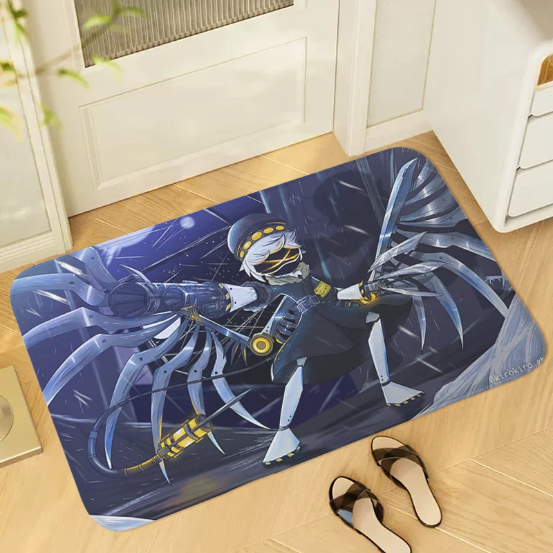 

Foot Mat Non-slip M-Murder D-Drones Kitchen Bedroom Rug Carpet Entrance of House Hallway Balcony Floor Mat Slip-resistant Home
