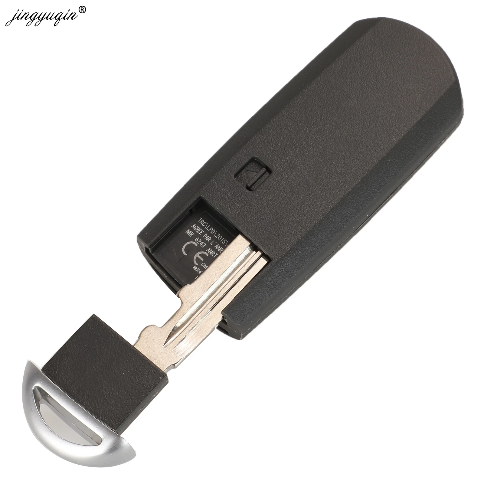 jingyuqin Smart Remote Car Key Fob 433MHz 49 Chip for Mazda (Mitsubishi System) 3 MX-5 CX-3 CX-5 CX-7 SKE13E-01 SkE13E02