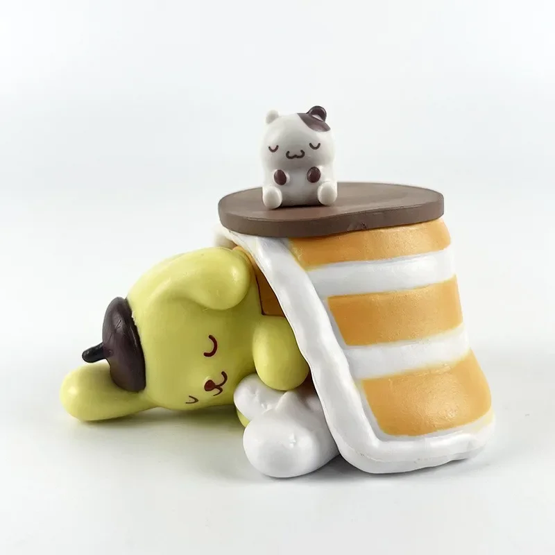 ฟิกเกอร์ซานริโอ ซีรีส์ Safe Sleep ตุ๊กตาสุนัขหูใหญ่ พุดดิ้งด็อก เมโลดี้ คุโรมิ กล่องสุ่ม ตุ๊กตาไข่เซอร์ไพรส์