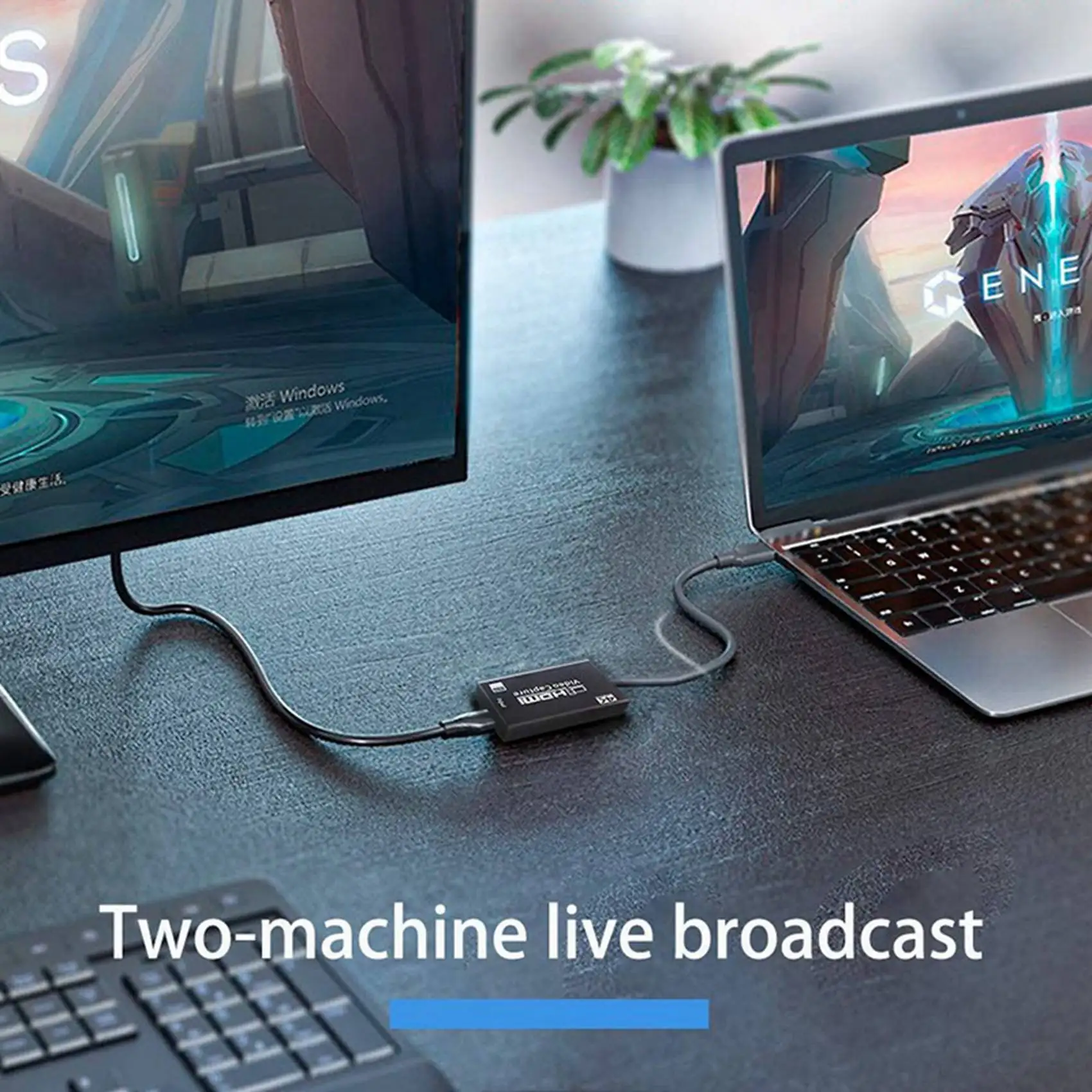 N11R 2X Video Capture Card To USB 3.0 Full HD 1080P 4K Capture Card Live Streaming And Record