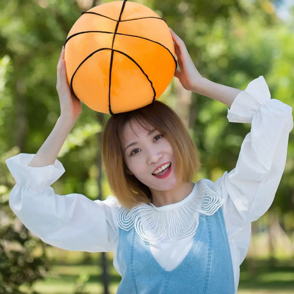 Cadeau Dutje Kussen Kamer Decoratie Kinderen Speelgoed Voetbal Knuffels Simulatie Bal Pluche Kussen Basketbal Knuffels Bankkussen