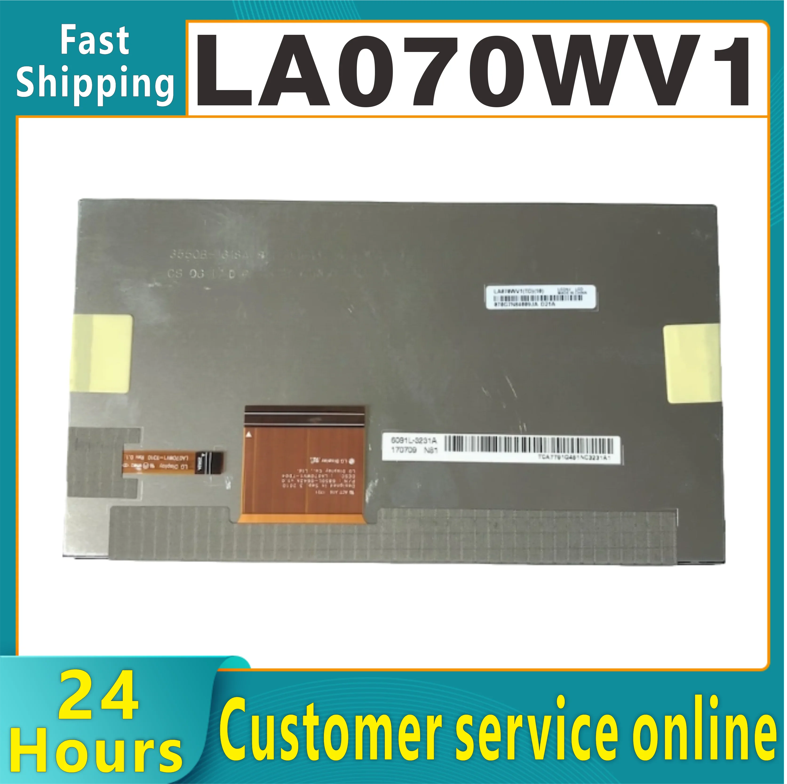 

Free delivery of 7-inch LA070WV1 LA070WV1 (TD) (02) LA070WV1-TD02 TD03 LCD panel suitable for 2015G NAVI 900 car GPS
