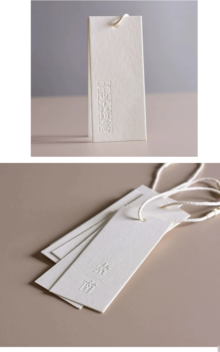 Professional Manufacturer's Custom Eco-Friendly Logo Swing Tags Garment Paper Hang Tags For Shoes and Clothing Use