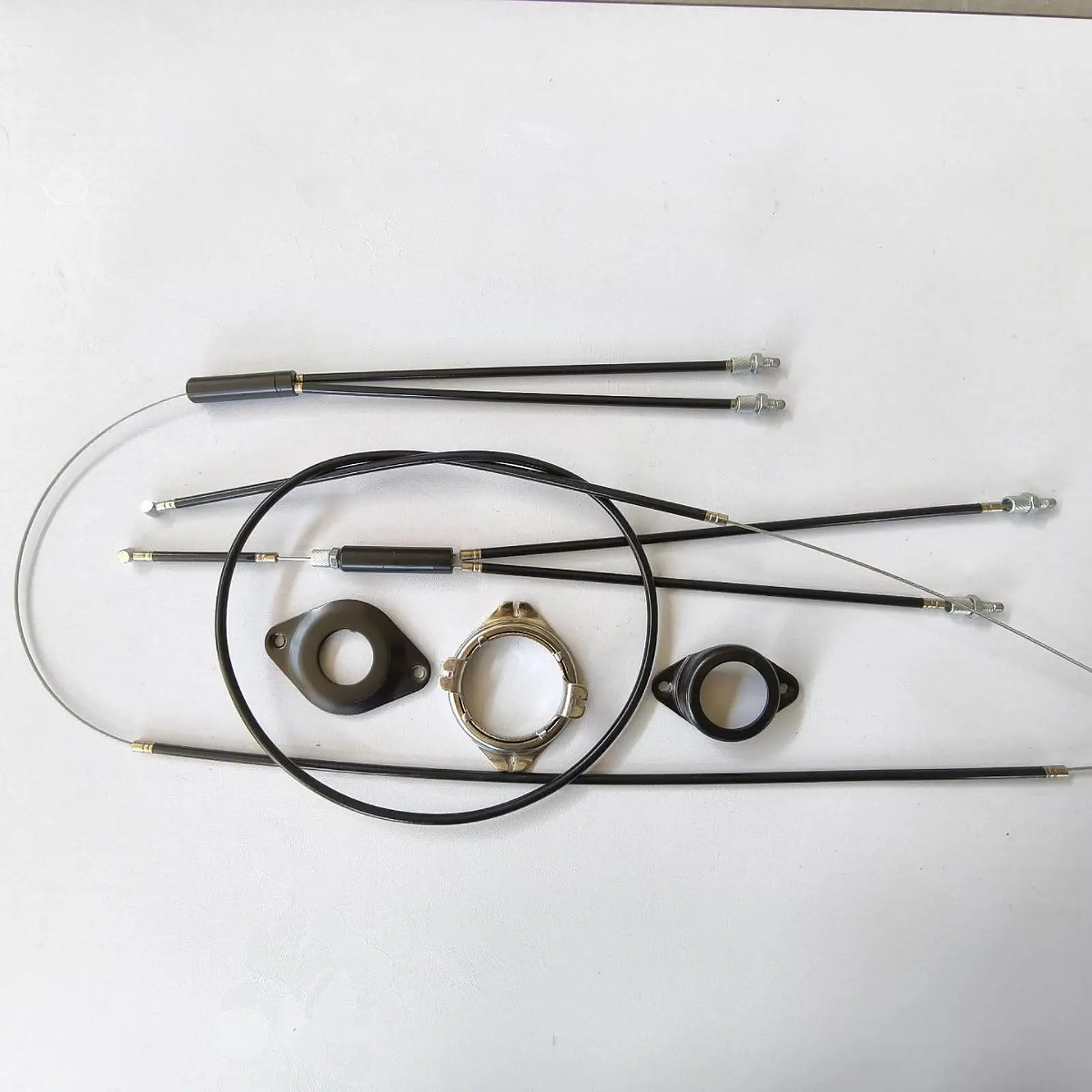 BMX Gyro Brake Line Kit Full Set Easy Install Bike Brake Wire Components for Mountain Road Bicycle Parts and Customizing