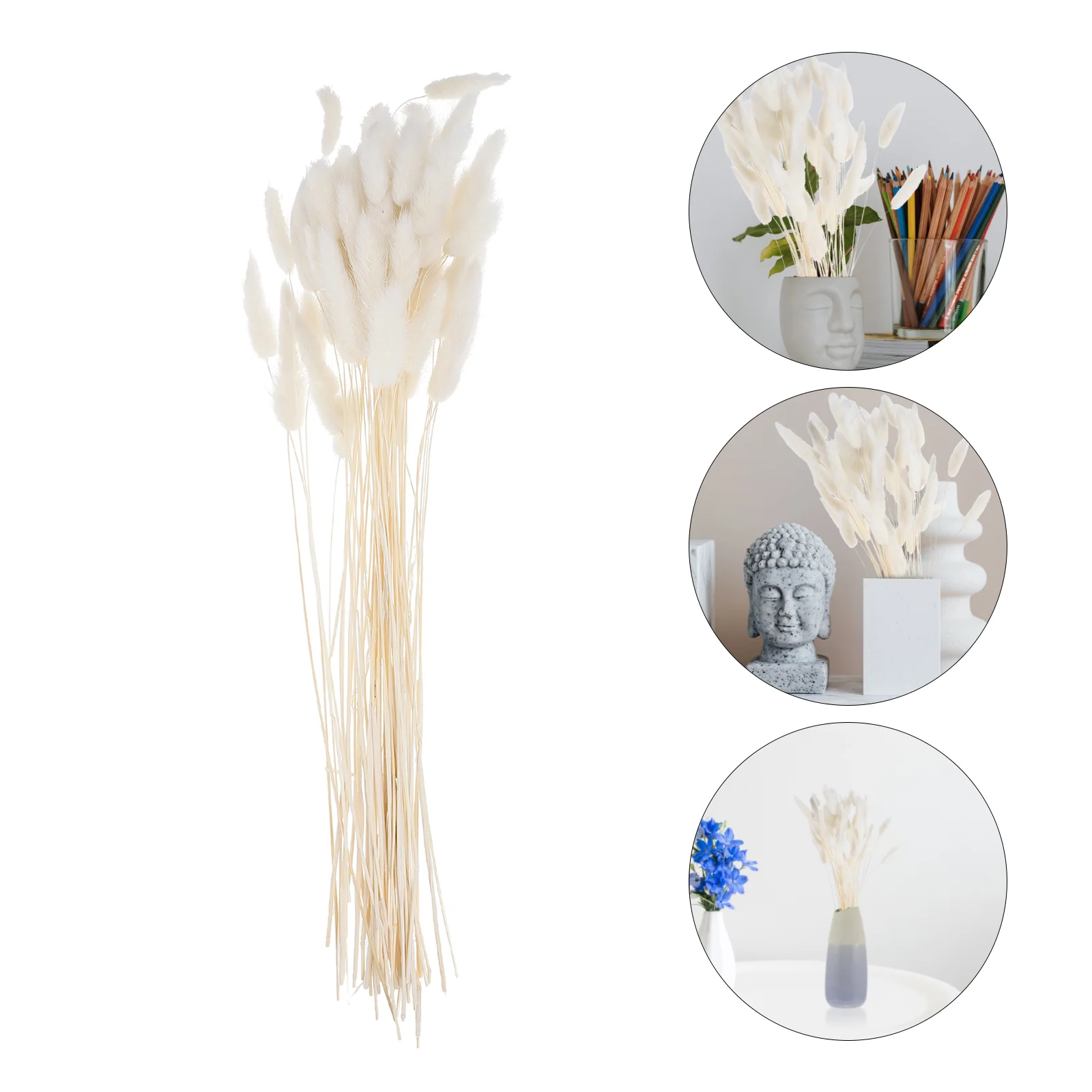 

Tail Grass Faux Plant Natrual Flower for Photo Bunny Natural Plants Arrangement