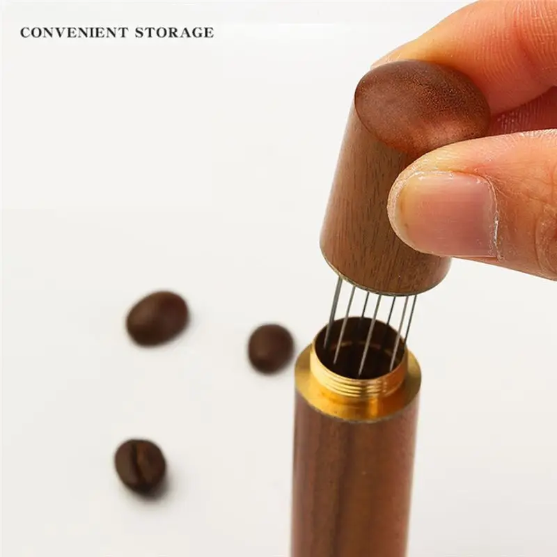AA77 NEW WDT Tool, Espresso Distribution Tool Espresso Powder Stirrer Tool Stainless Steel Needle, Tool Accessories