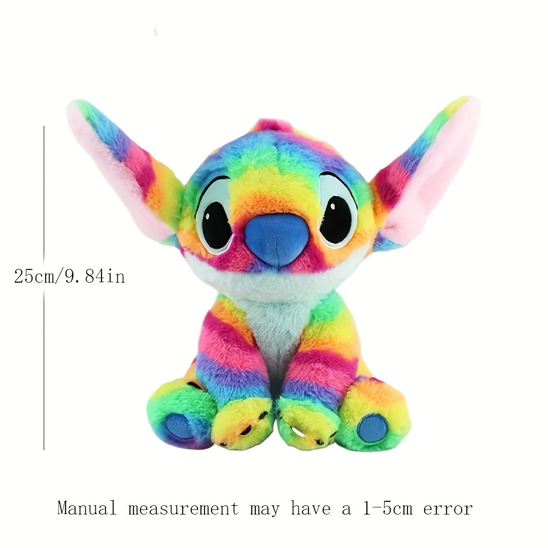 

2025 New Product Hot Sale Creative Color Cute Stitch Plush Doll Fun Decoration Suitable for Gifts for Family and Friends
