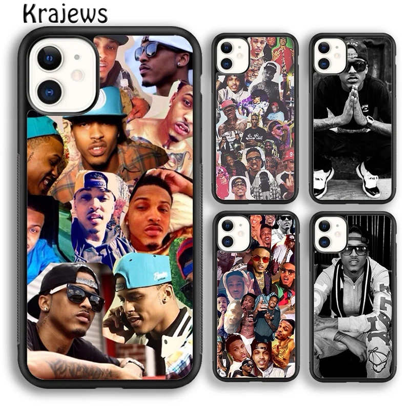 Krajews August Alsina Soft Phone Case Cover For iPhone 16 15 SE2020 14 6 7 8 plus 11 12 13 pro max coque Shell Fundas