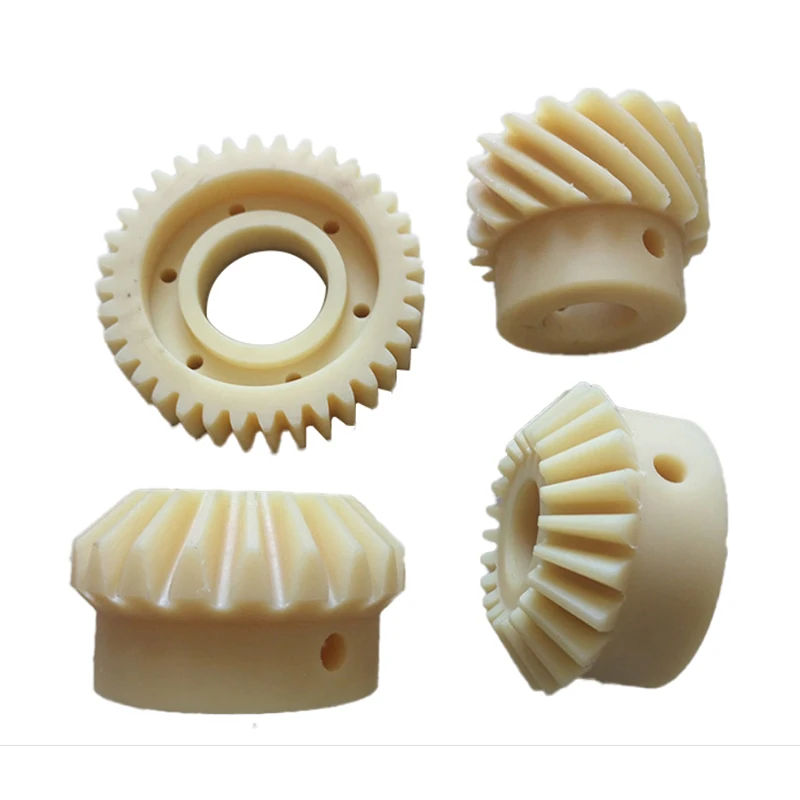 Kundenspezifische CNC-Bearbeitung, verschleißfester Pom-Stirnrad-Hersteller, CNC-Prozesse, kleine Nylon-Kunststoff-Zahnräder