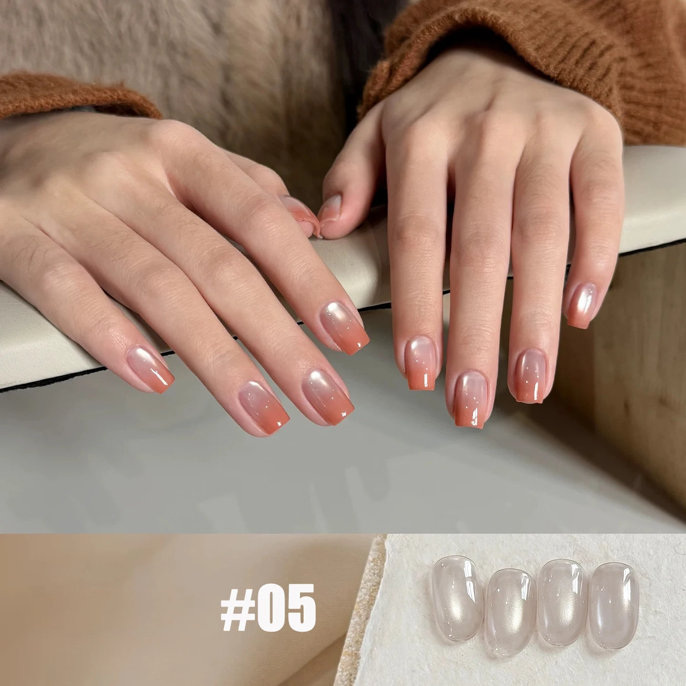 MIANEL 10ML Autumn Plain Water Cat Eye Gel Nagellack 2026 Neuer Funkelnder Klarer Glasperlen-Katzen-Magnetgel Nagelkunst – Detail 10