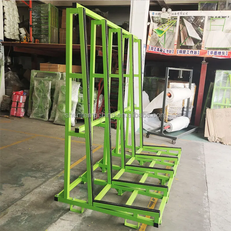 Solid Material, Solid Structure, A-frame Structure, Storage Rack With Forklift Holes, For Large Glass, Granite, Marble Slabs