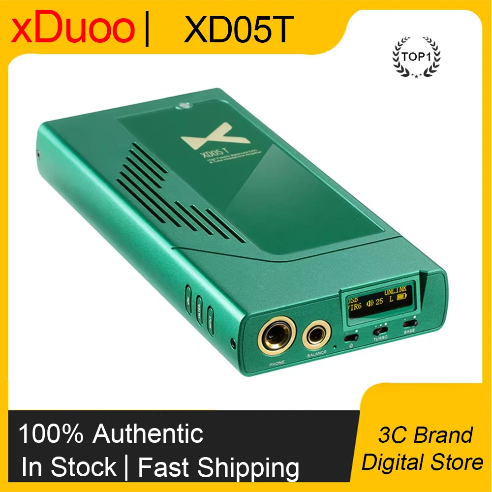 xDuoo XD05T HiFi портативный декодер XD05 T двухламповый AMPs двойной чип ES9039Q2M USB ЦАП усилитель для наушников 4,4 мм сбалансированные выходы