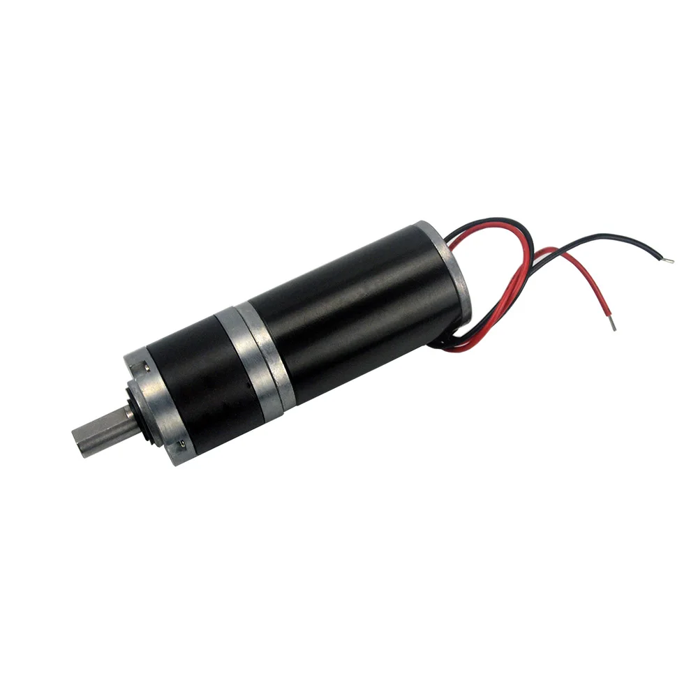 Hohes Drehmoment lange Lebensdauer geräuscharm Metall Stahl Planeten reduzierer 32mm Durchmesser cw ccw DC 12V 24V Motor Mikro planeten getriebe motor