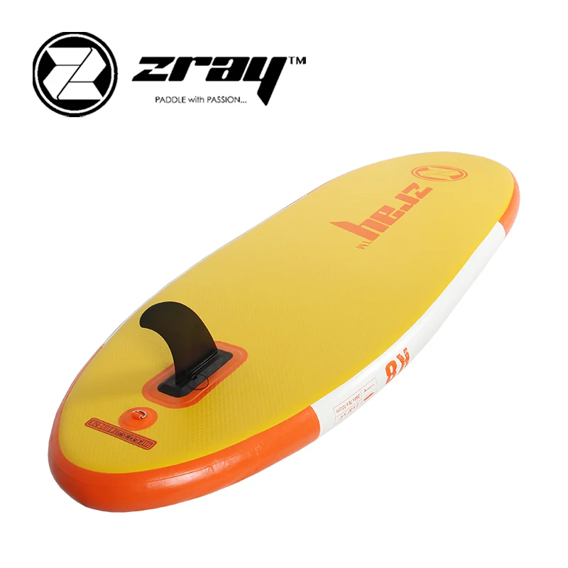 ZRAY-K8 Inflatable Surfboard for Children, Stand Up Paddle, Surfing Board, Water Sport, Kid Board, All around Light, 244x76x10cm