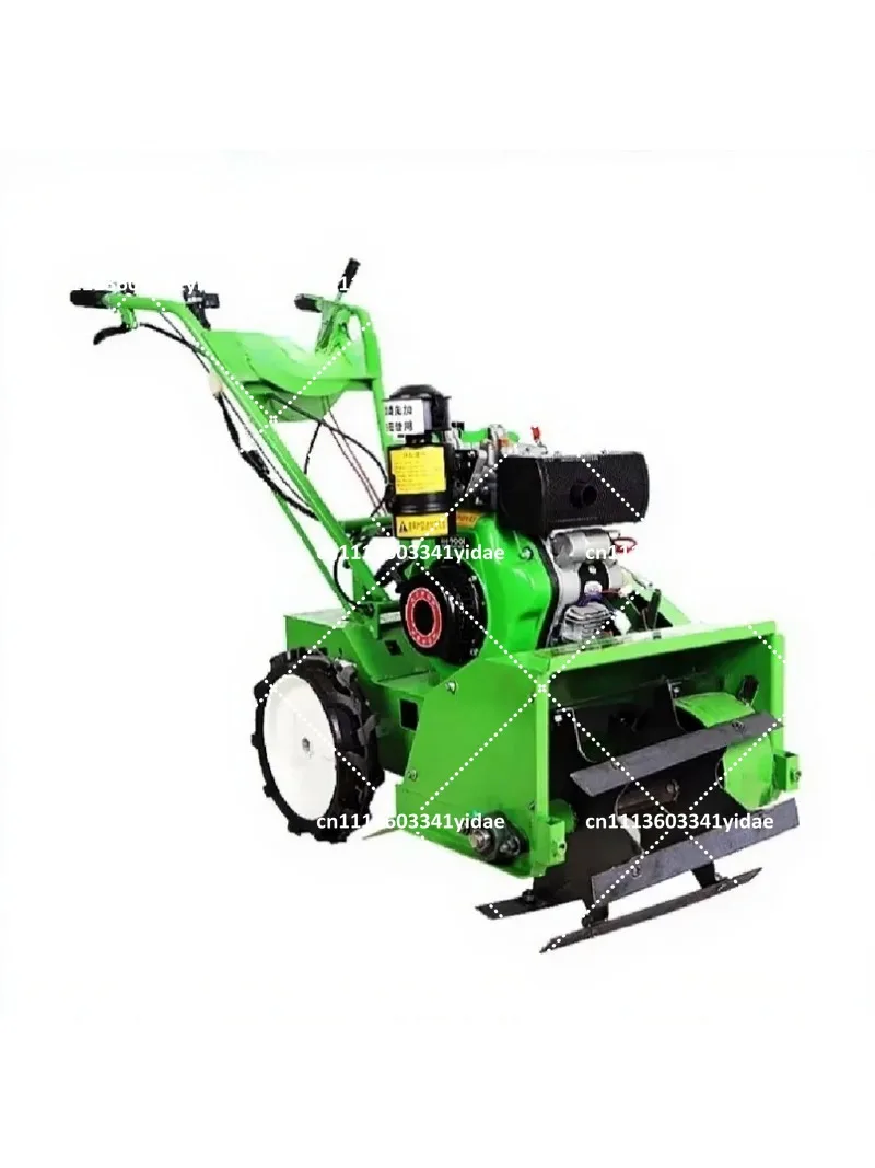 4WD Self Propelled Diesel Cultivator Tiller Weeder for Mountain Farm Walking Tractor