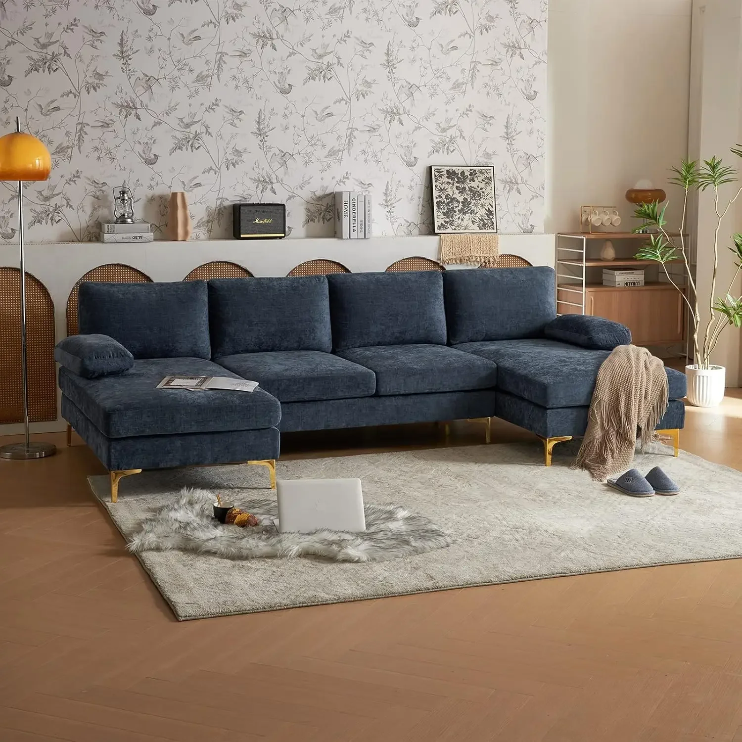 Convertible Sectional Sofa 110