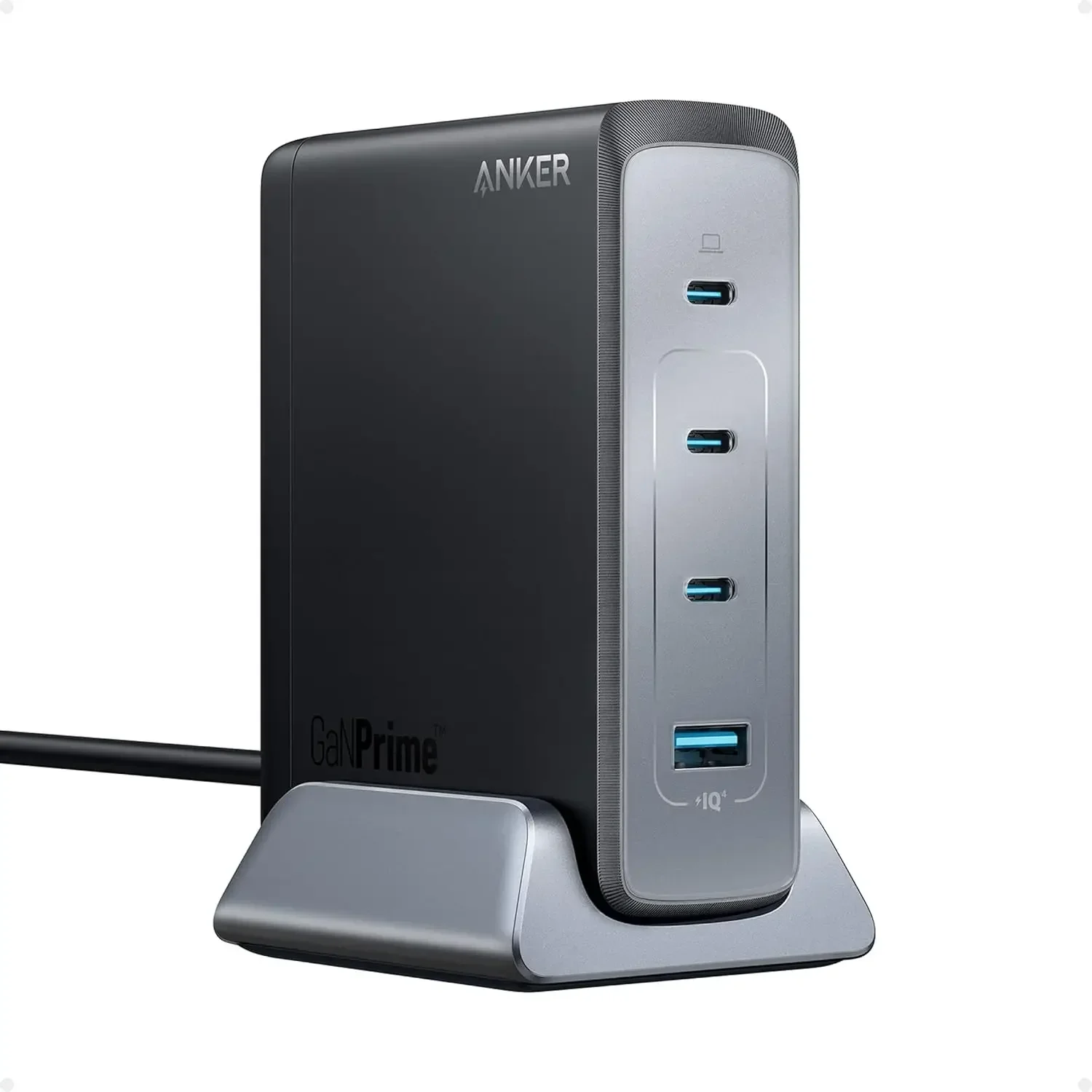 Prime 240W USB C Charger, Anker GaN Charger, 4-Port Fast Compact GaN Charger for MacBook Pro/Air, iPhone 16/15/Pro, iPad Pro, De