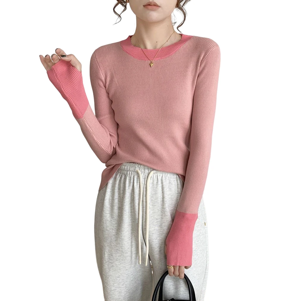 

Women Clothing for Winter and Autumn Long Sleeve Turtleneck Tops for Women Elastical Warmkeeping Women Sweater