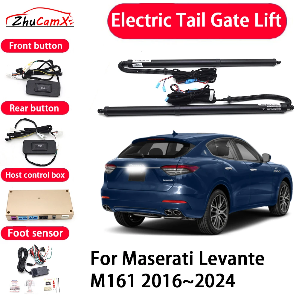 ZhuCamX Car Automatic Electric Tail Gate Lift Tailgate Assist System for Maserati Levante M161 2016–2024