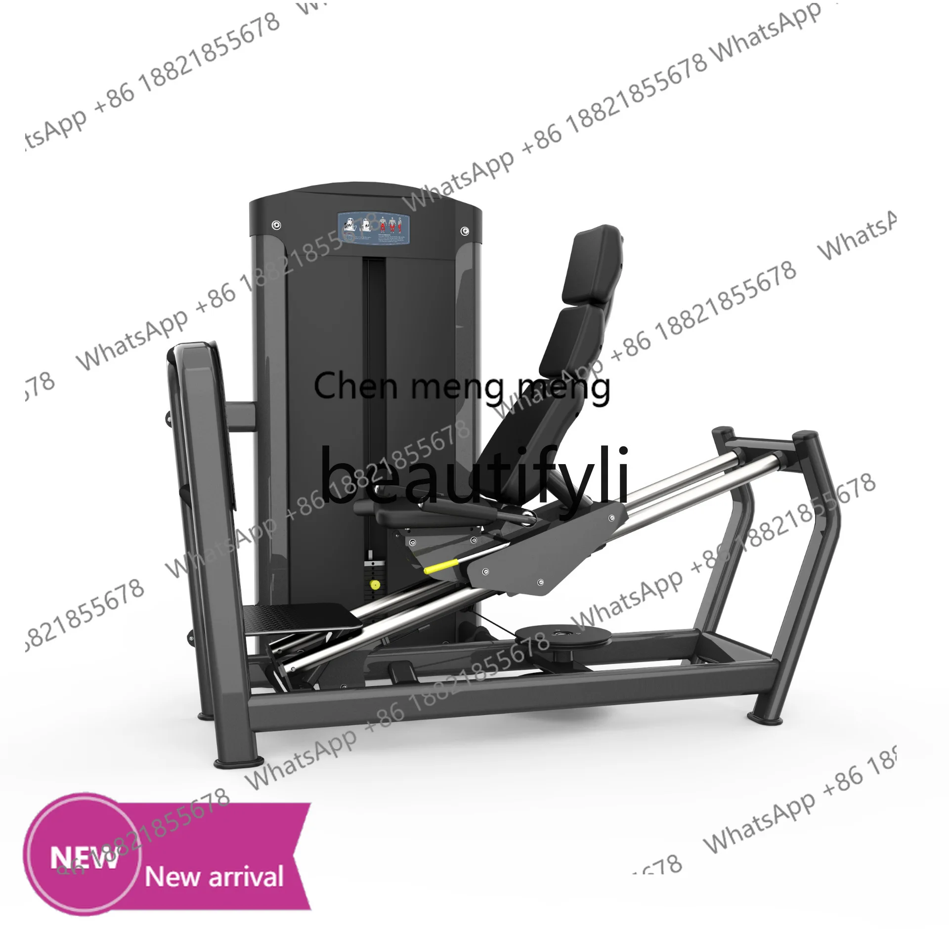 

Seated leg kick trainer, seated uphill fitness equipment, professional health club equipment