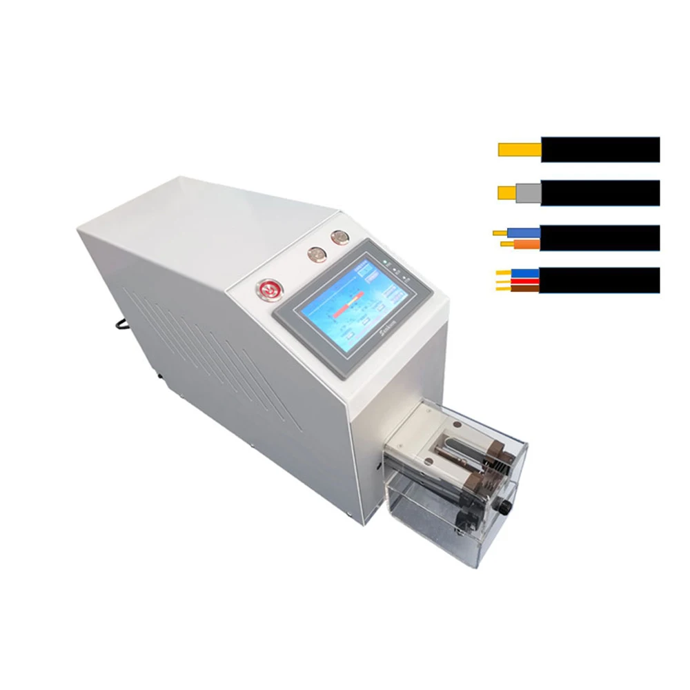Semi-automatic Electric Wire Stripping Machine Small Household Wire Sheathed Wire Induction Automatic Stripping Machine