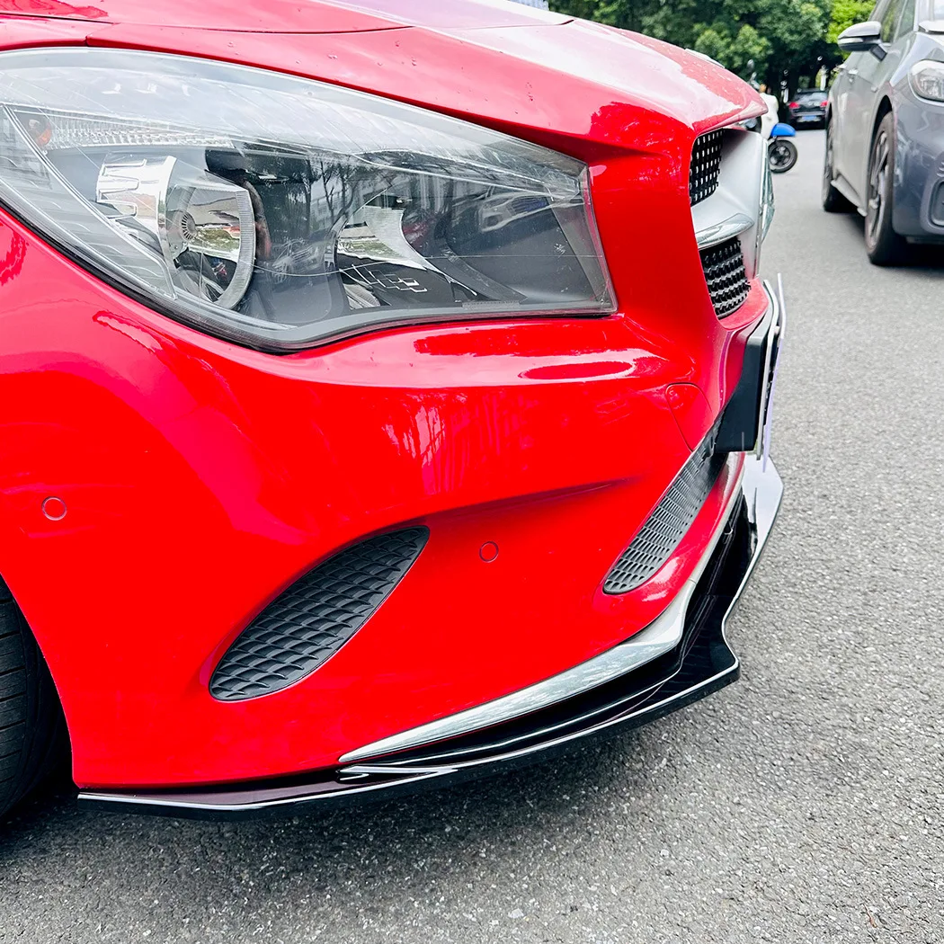 

Накладка-сплиттер на передний бампер для Mercedes-Benz CLA-Class C117 2016-2019, стандартная версия