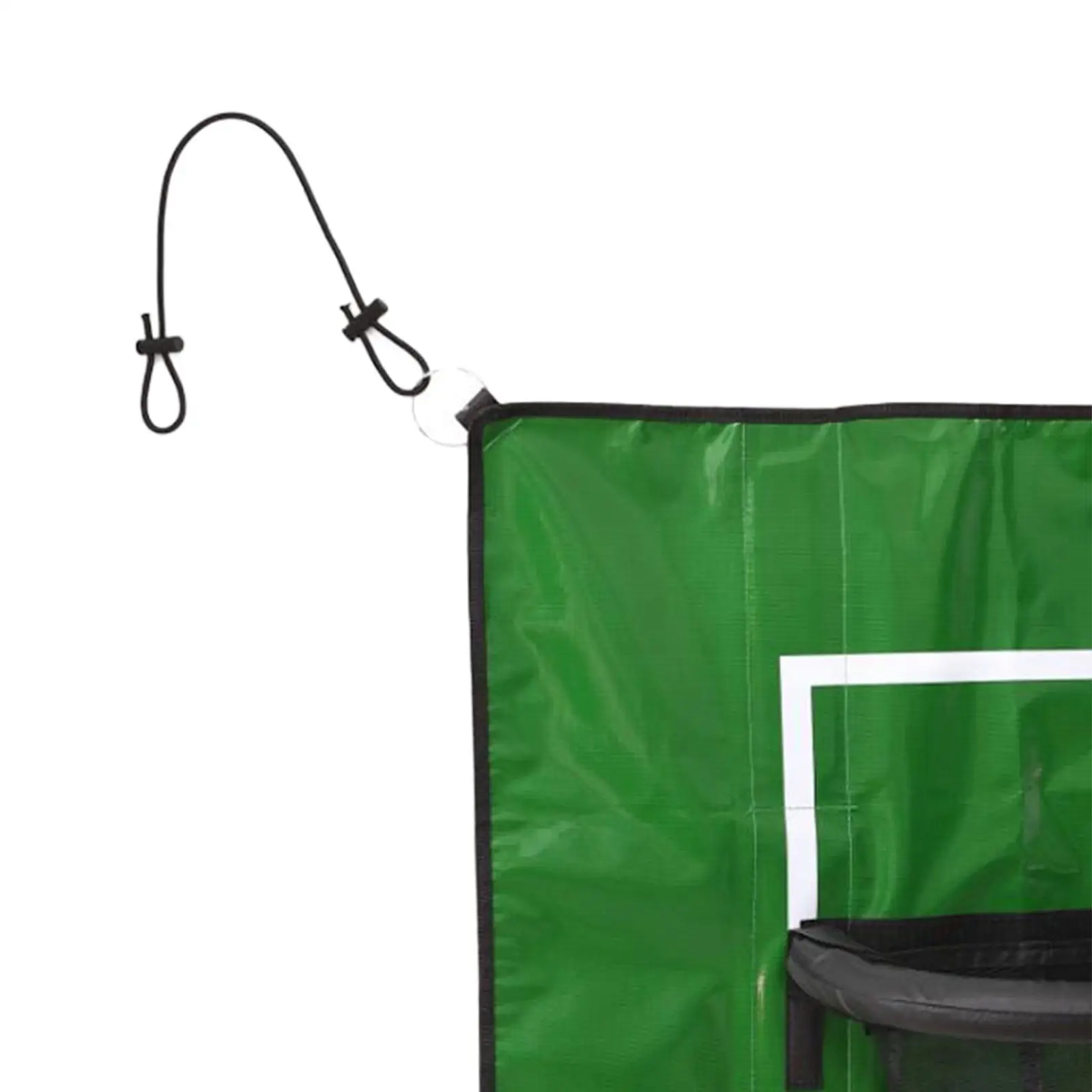 Trampoline Basketball Hoop Attachment Easily Install Universal for Kids Adults