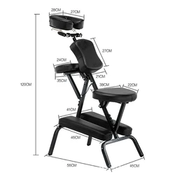 Tattoo chair health chair folding massage chair portable massage chair scraping chair tattoo chair folding beauty bed