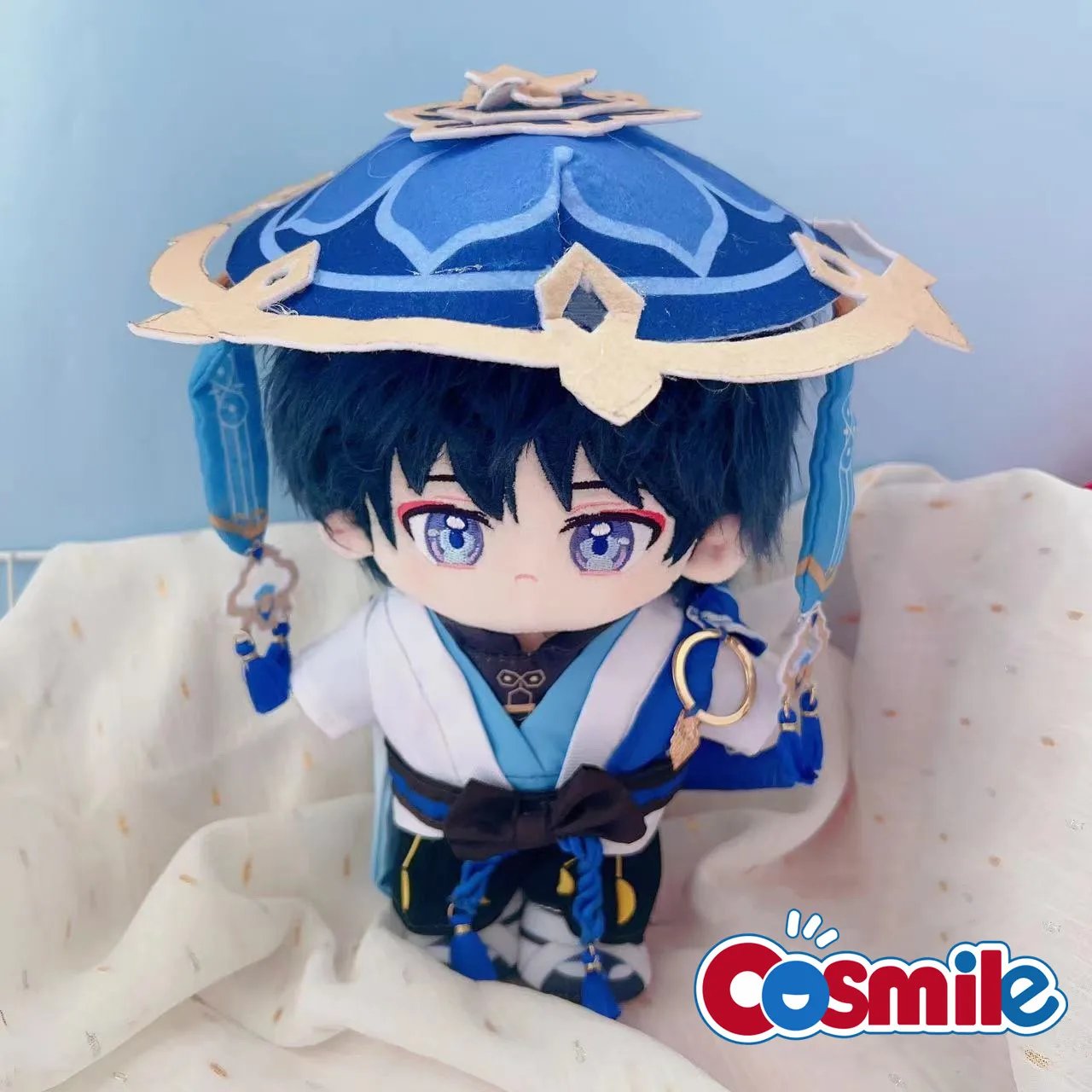 Cosmile Anime Genshin Impact Scaramouche Kunikuzushi Wanderer Plush 20cm Doll Clothes Outfits Dress Up Suit Cosplay C Sha