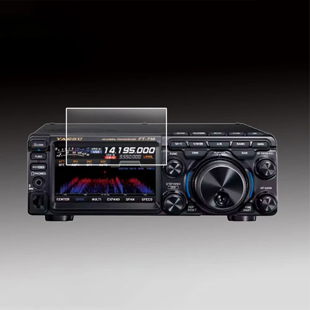 Protector de pantalla de vidrio templado HD para YAESU FT-710