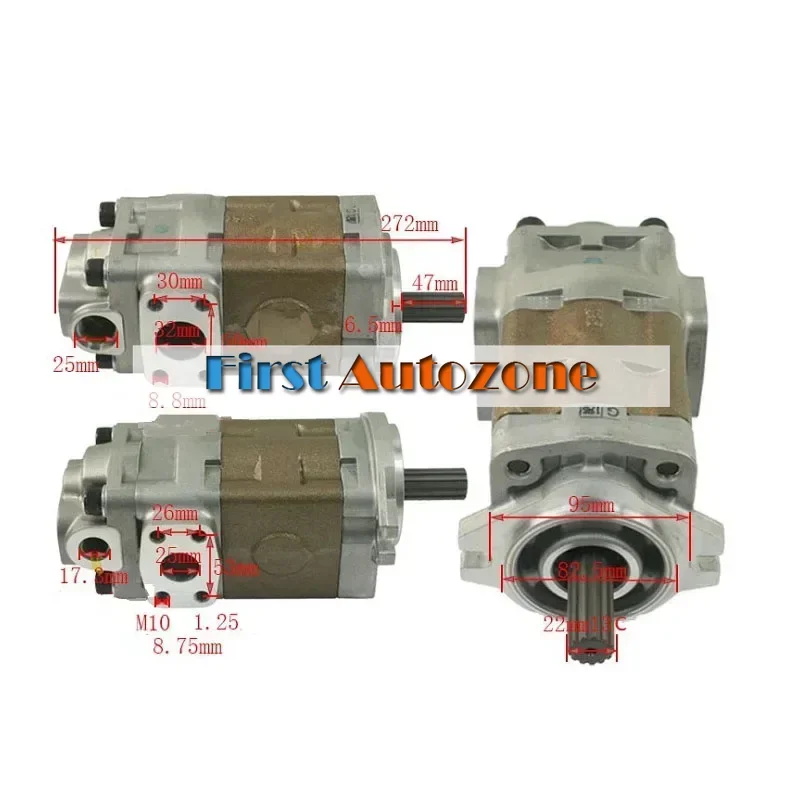 Hydraulic Pump 67110-30550-71 For Toyota Engine 13Z 14Z