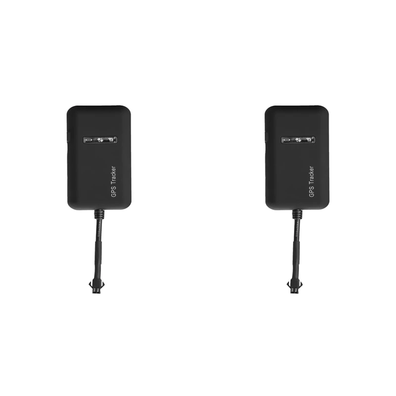 2X GT02A 12 فولت-36 فولت نظام تحديد المواقع الصغير في الوقت الحقيقي/GSM/GPRS SMS جهاز تتبع GPS للسيارة في الوقت الحقيقي لتحديد المواقع يدعم رابط خرائط Google