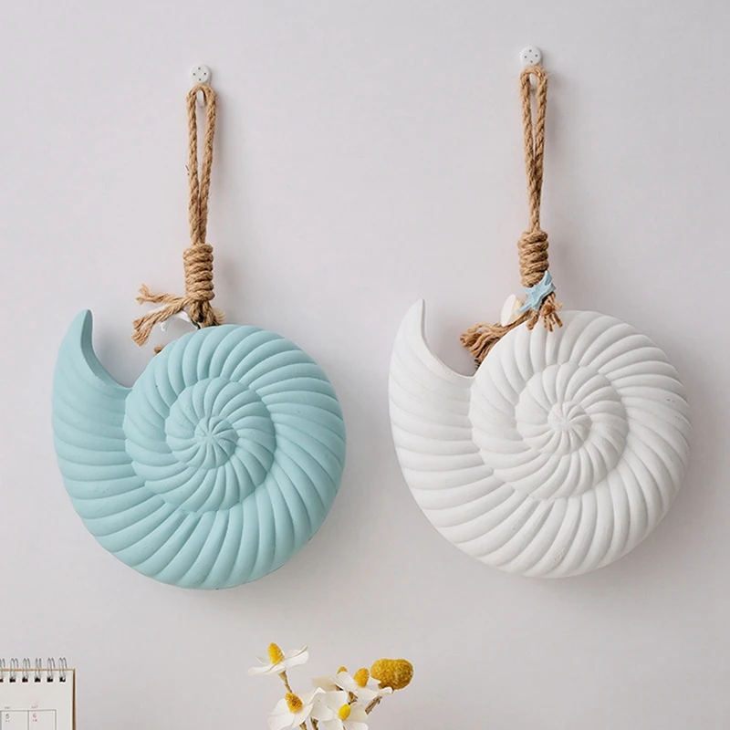 Горячий TTKK средиземноморский настенный декор, кулон, деревянная ракушка, морская звезда, настенные подвесные украшения, винтажная гостиная, океанский пляж