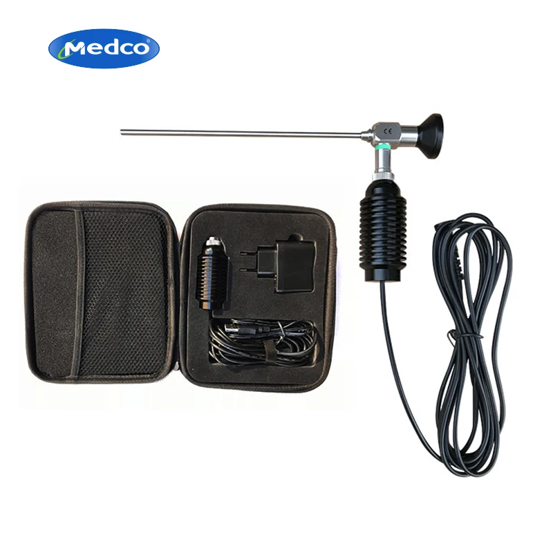 Medco Hot Selling Electric 50W Medical LED Light Source Portable Endoscope Laparoscope with 10 Inch LCD Screen for Hospital Use
