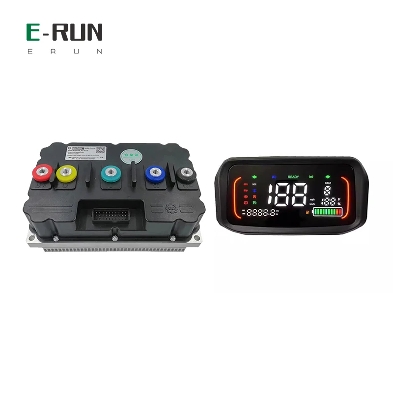 

Fardriver Controller ND961200 12KW 96V Programmable FOC Regen With N7 Colorful LCD Display For Electric Motorcycle