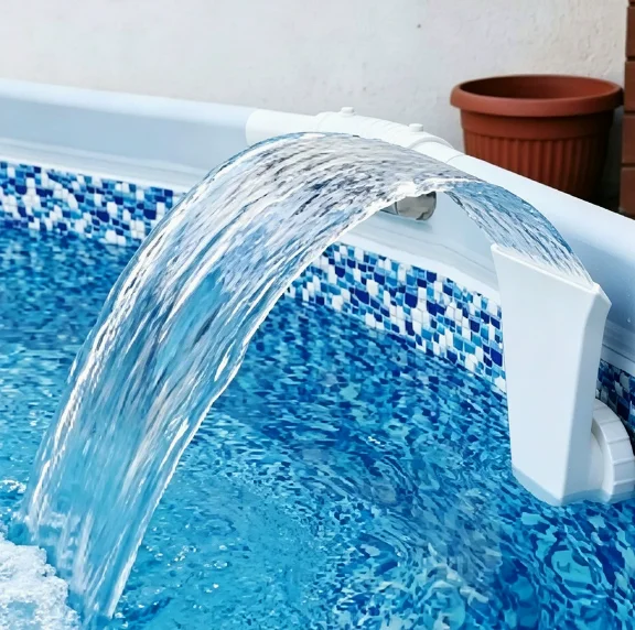 1Pc Pool Waterfall Fountain Nozzle Direct Mount Spray Jet For Above Ground Swimming Pools Sturdy Durable Easy Install view 5