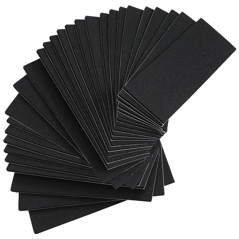 24 Pieces Fingerboard Foam Grip Tape Adhesive Foam Tape Black Non Slip Foam Grip Tape For Mini Fingerboards