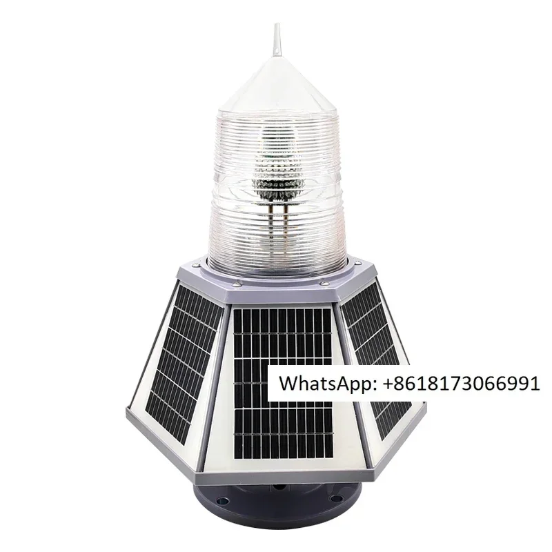 HD155 solar navigation beacon light, signal light for the Yangtze River special waterway on the sea, 256 light quality