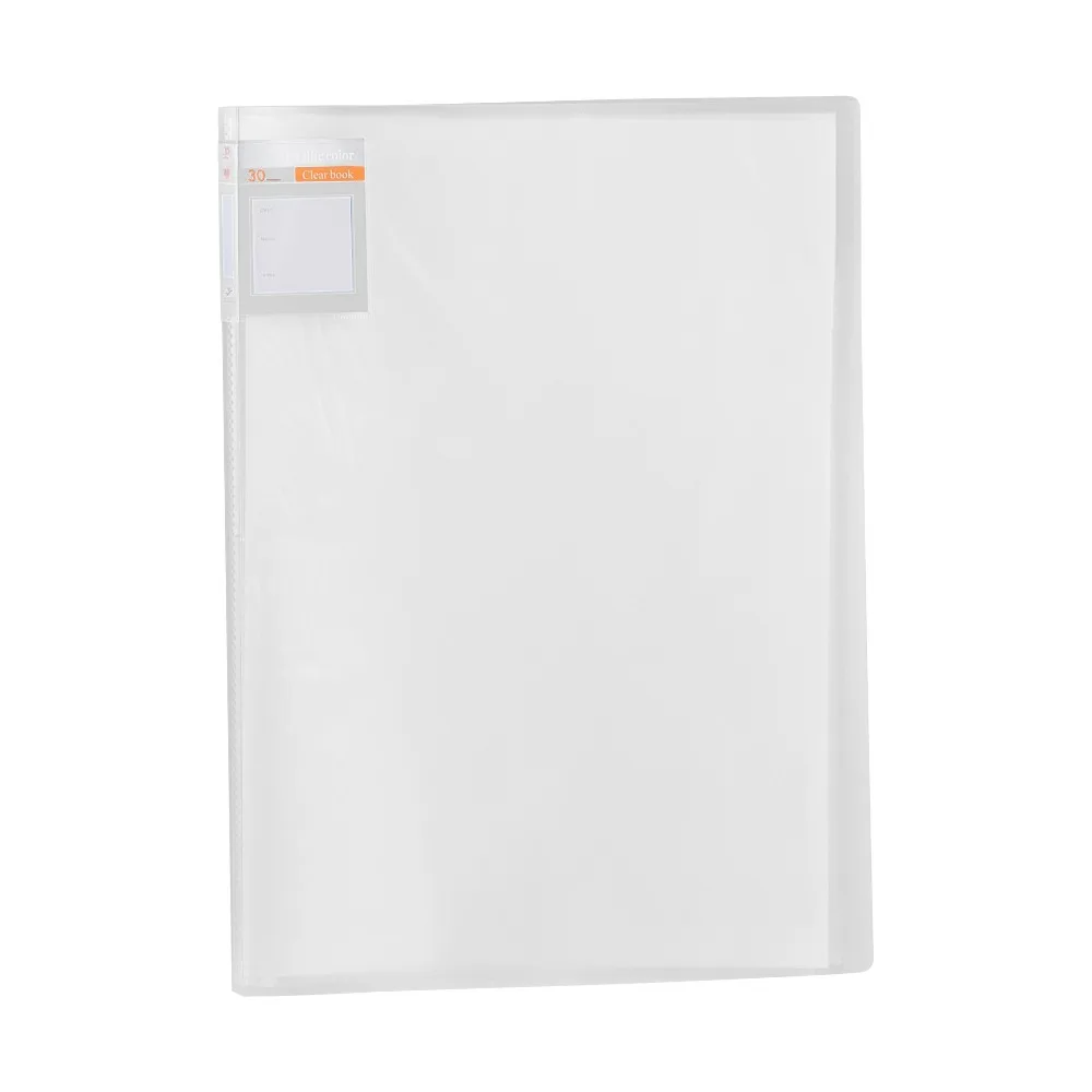 

A3 30Pages Painting Storage Book Data Organizer Clear Pockets Presentation Portfolio Stationery Tool Large Capacity