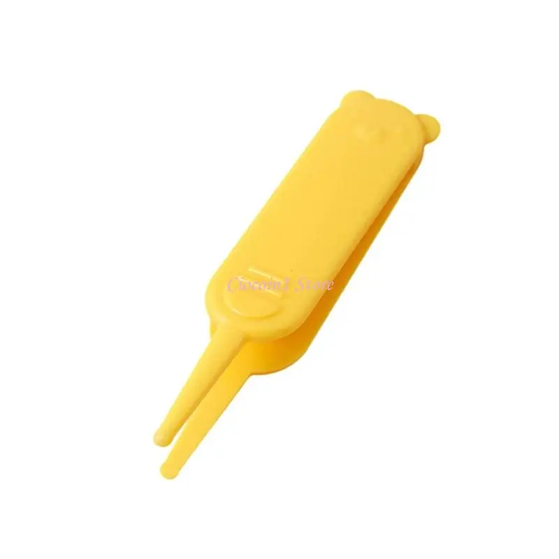 Y1UB Детский инструмент для очистки носа гигиенический пластиковый зажим для новорожденных.