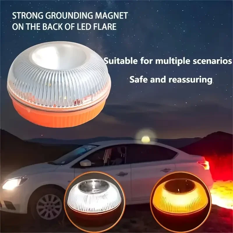 Explosion Flashing Light LED Emergency Help Flash Light Lamp Portable Strobe Flashing Warning Lights LED Car Emergency Light