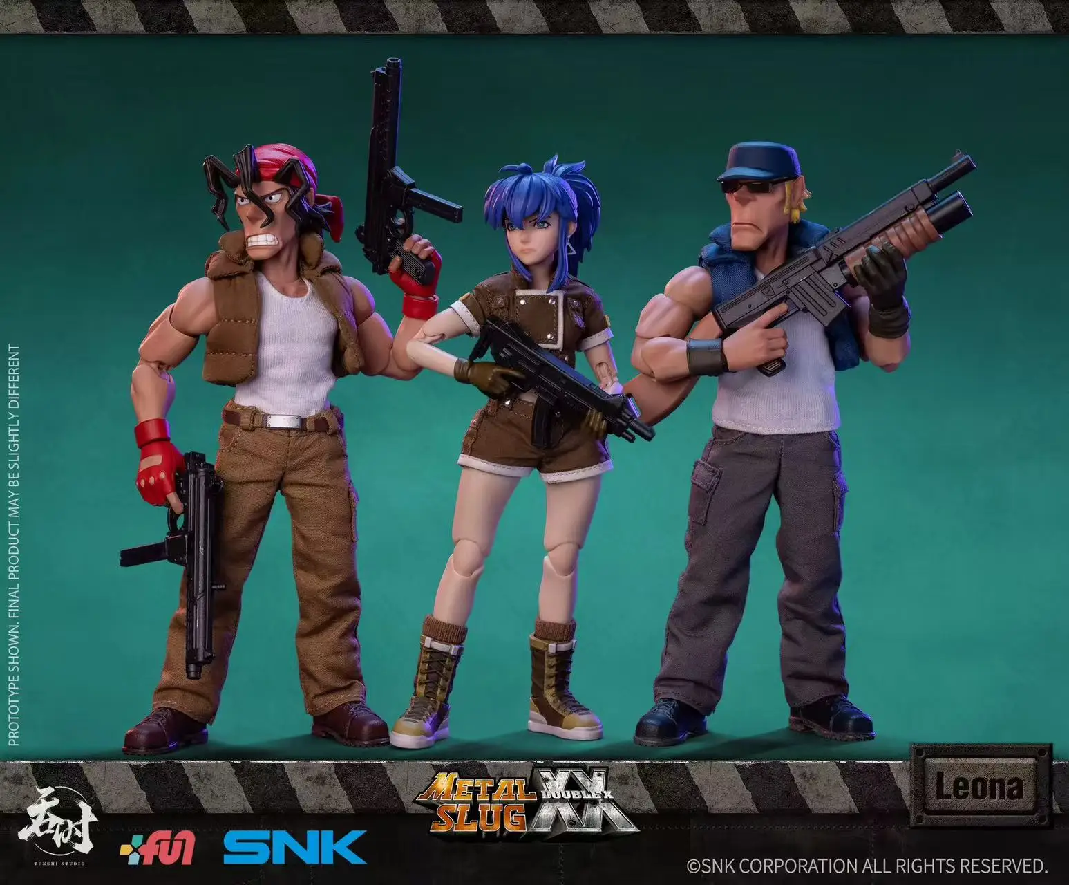 【متوفر】نموذج TUNSHI Studio الأصلي SNK سبيكة معدنية رسمية 3 Marco Tarma Clark Still RALF JONES Rebel Soldier 1/12 Mecha Toy