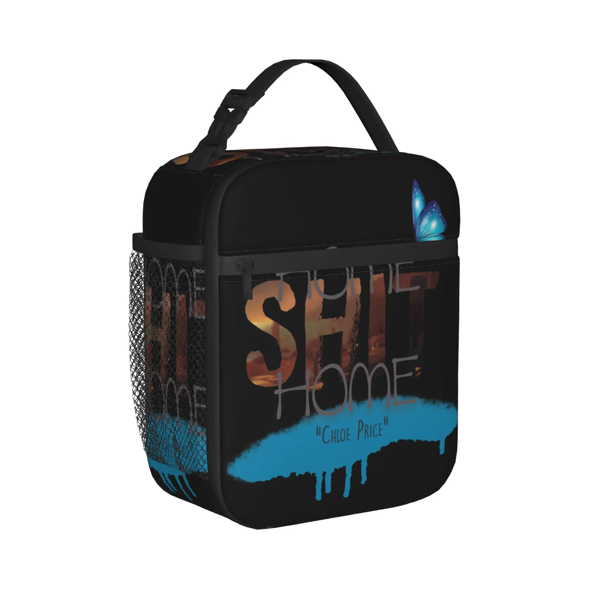 Home Shit Home Life is Strange Insulated Lunch Bag Thermal Bag Reusable,Lunch Container  Tote Lunch Box Girl Boy School