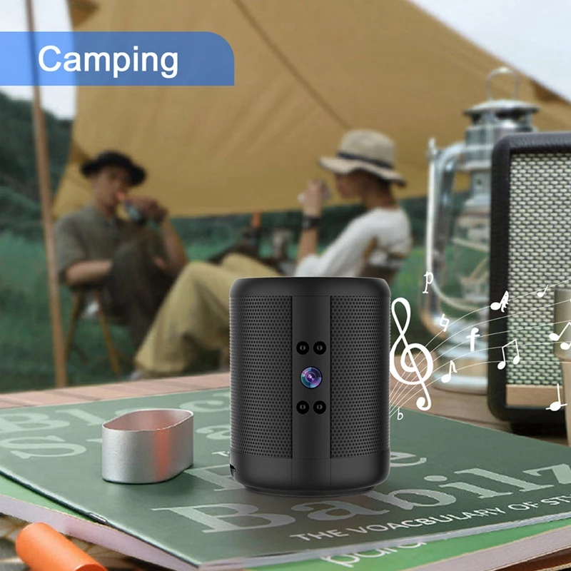 Câmera de vigilância inteligente sem fio, wi-fi, grande angular, alta definição, visão noturna, substituição de monitoramento de rede remota doméstica