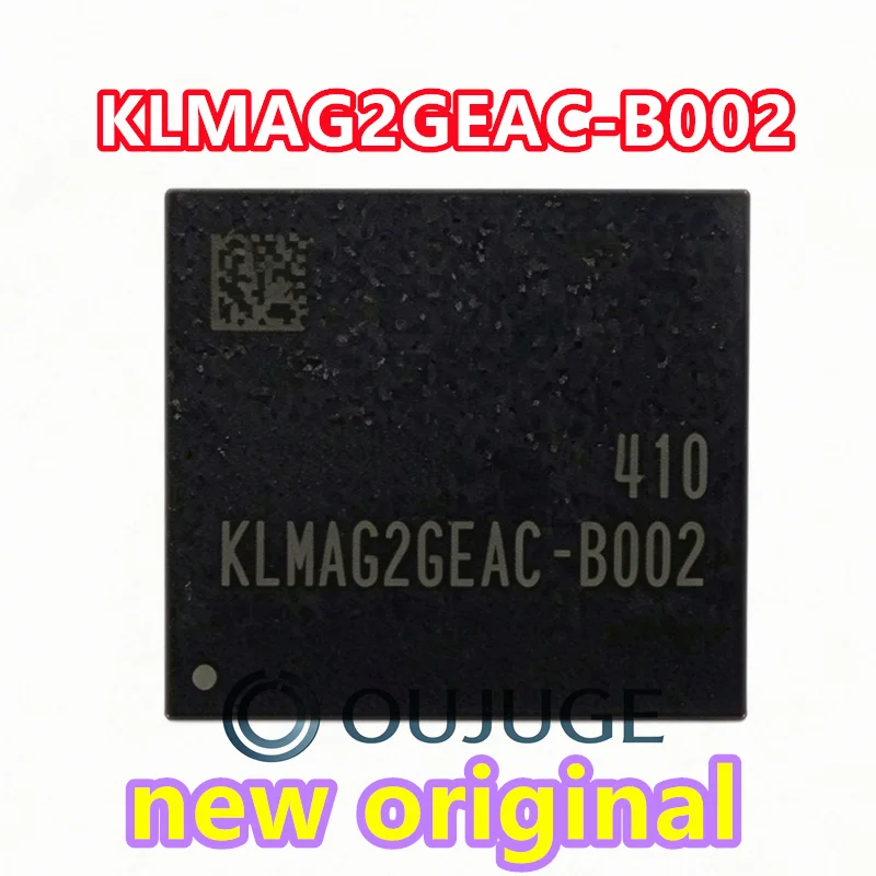 (1-100PCS)New Original KLMAG2GEAC-B002 153FBGA 16 GB eMMC 4.5 flash memory chip memory chip IC