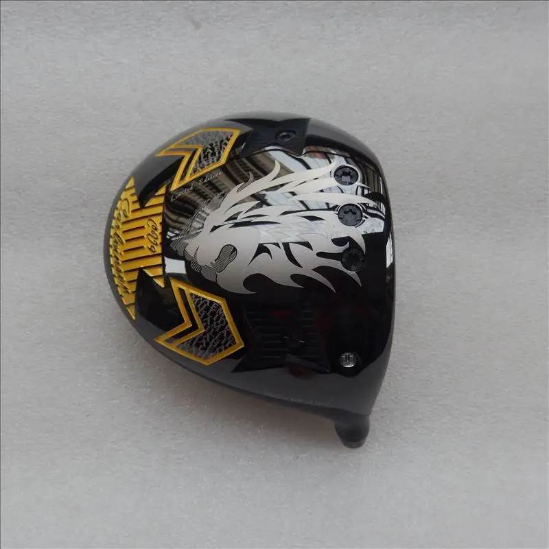 Japan golf new model CV9 Hi cor DAT55G face Titanium golf driver golf head 10.5deg black with yellow colour