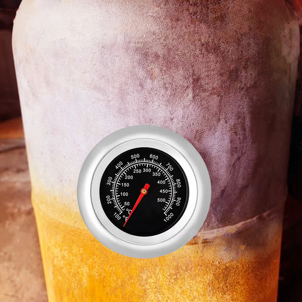 76mm 50-500 Degrees Celsius BBQ Grill Food Meat Thermometer Kitchen Cooking Temperature Test Grill Barbecue Stove Thermograph