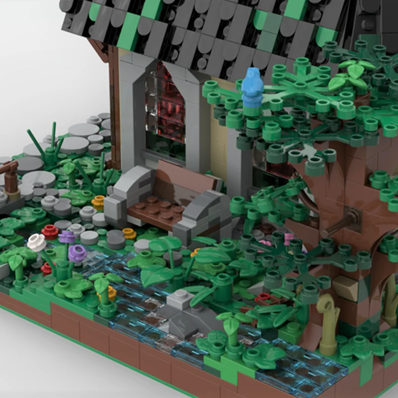 2066 個 MOC チャペルクリエイター専門モデルビルディングブロック建設組み立てアイデアレンガのおもちゃ子供クリスマスギフト誕生日